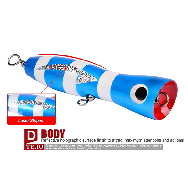 Lureswholesale® 4 цвета Lua дерево приманка большая волна рыба 175mm62G Lua приманка морская рыбалка приманка тунец-3