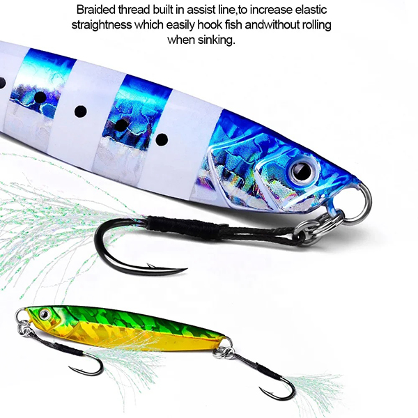 Lureswholesale Single Assist Jig Hook (3)