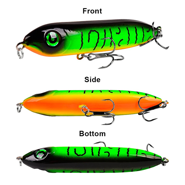 Lureswholesale® Top Water Pencil Lure 10cm12g Artificial Hard fishi